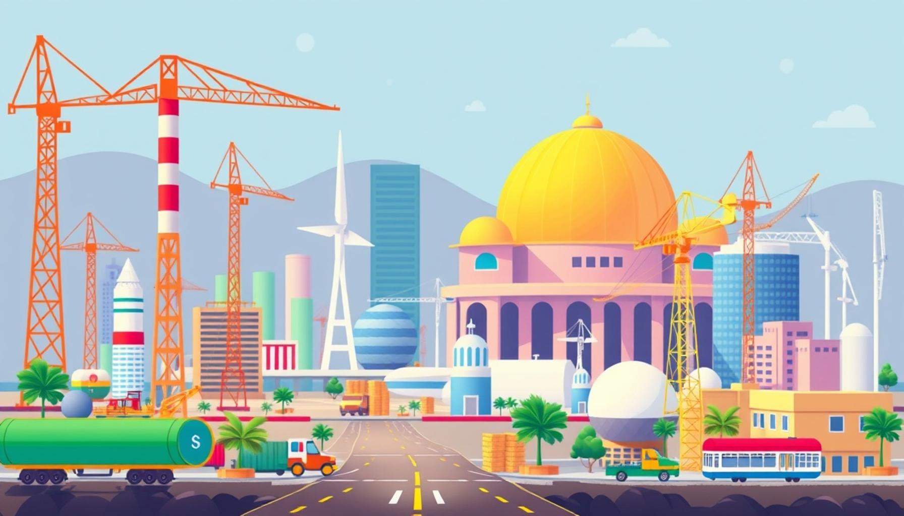 استراتيجيات الاستثمار في مشاريع البنية التحتية في المملكة العربية السعودية